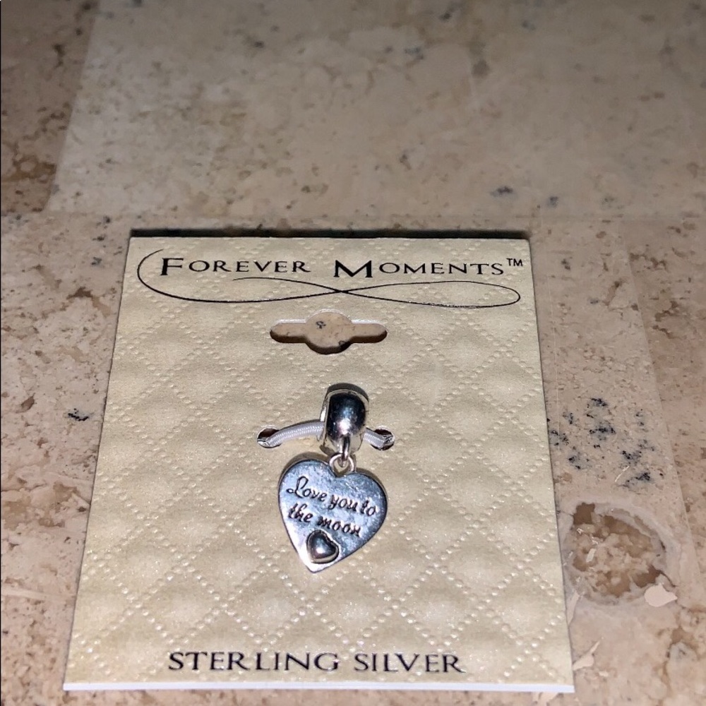 Forever Moments Charm in Sterling Silver